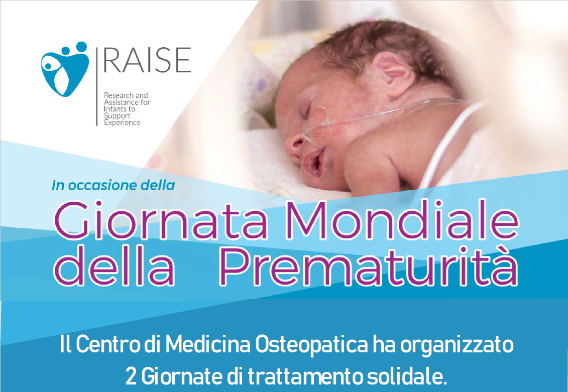 Trattamento osteopatico bambini prematuri - Giornata Mondiale della Prematurità