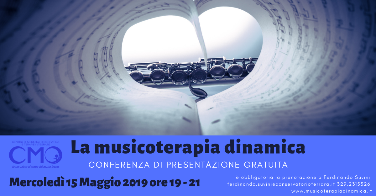 Musicoterapia dinamica - conferenza di presentazione Musicoterapia dinamica - conferenza di presentazione