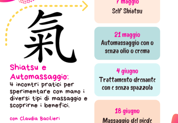 incontri claudia Shiatsu e automassaggio