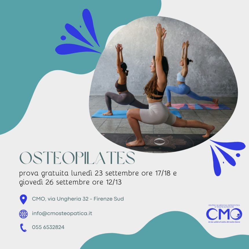 osteopilates - settembre 24 Osteopilates: vieni a provare a Settembre
