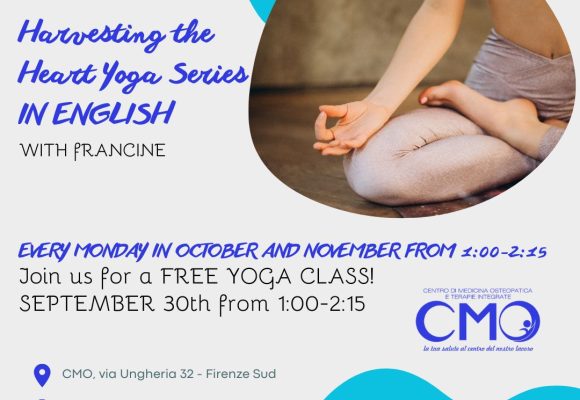 yoga in inglese cmo 2024 Harvesting the Heart Yoga Series in English