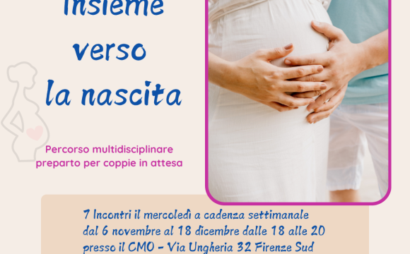 Insieme verso la Nascita – corso preparto per coppie in attesa
